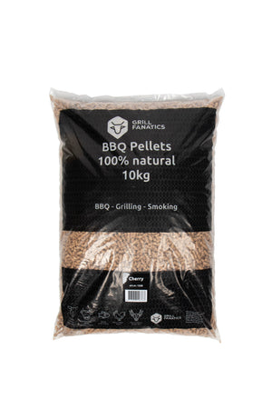Granulés de cerises pour barbecue Cookinglife Grill - pellets en bois de cerisier - 10 kg