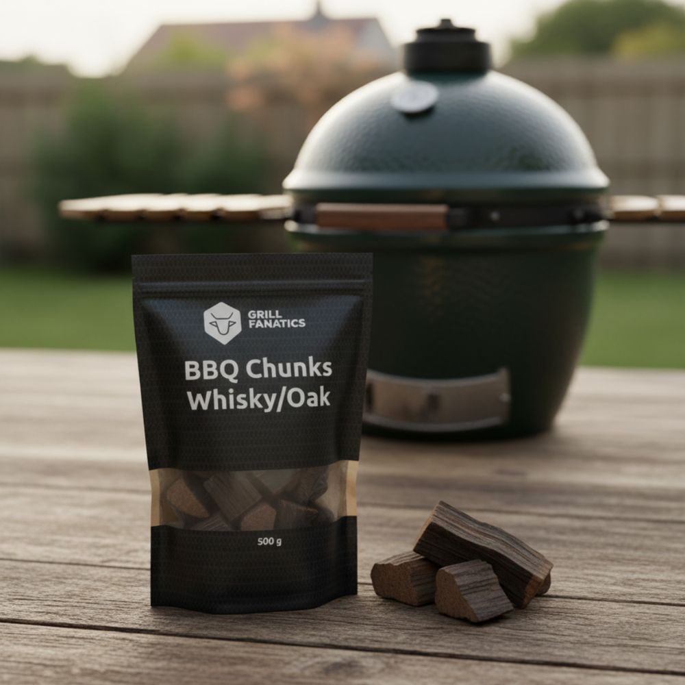 Cookinglife Copeaux de bois de fumage pour barbecue - Whisky / Chêne - 500 grammes