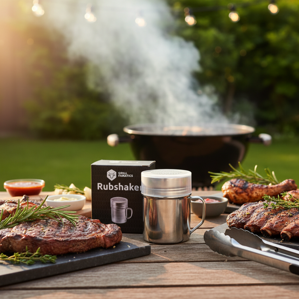 Cookinglife Grille Rub Shaker / Saupoudreur à Épices - Inox