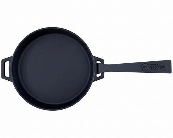 Poêle Grill Fanatics - Poêle à frire - Barbecue - 25 cm - 2 pièces