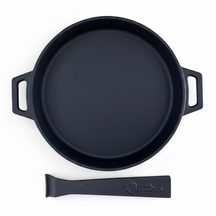Poêle Grill Fanatics - Poêle à frire - Barbecue - 25 cm - 2 pièces