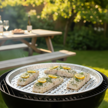 Bol à griller pour barbecue Cookinglife Grill / Plateau à griller pour barbecue ø 34 cm - 5 pièces