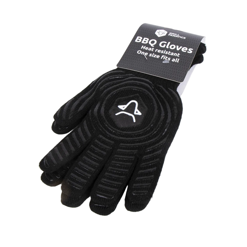 Set de gants de barbecue Grill Fanatics - en textile et silicone - 2 pièces