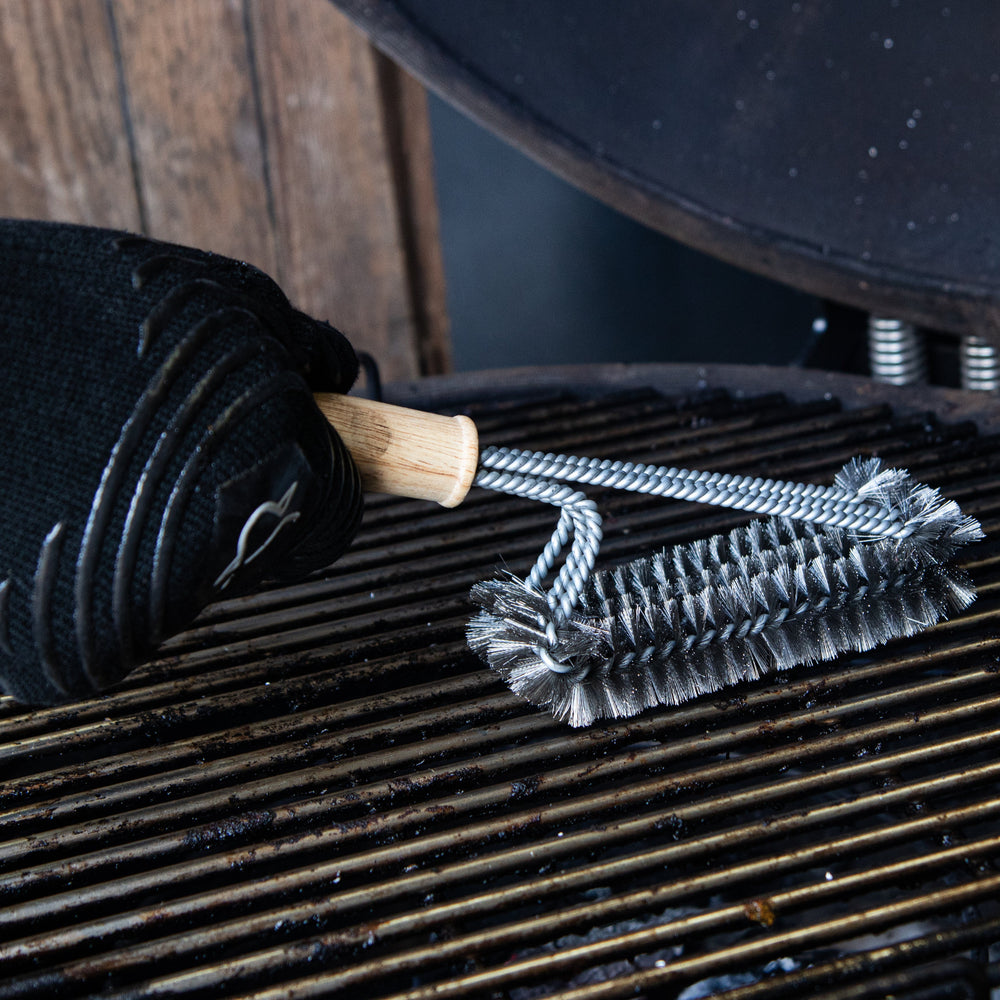 Set de gants de barbecue Grill Fanatics - en textile et silicone - 2 pièces