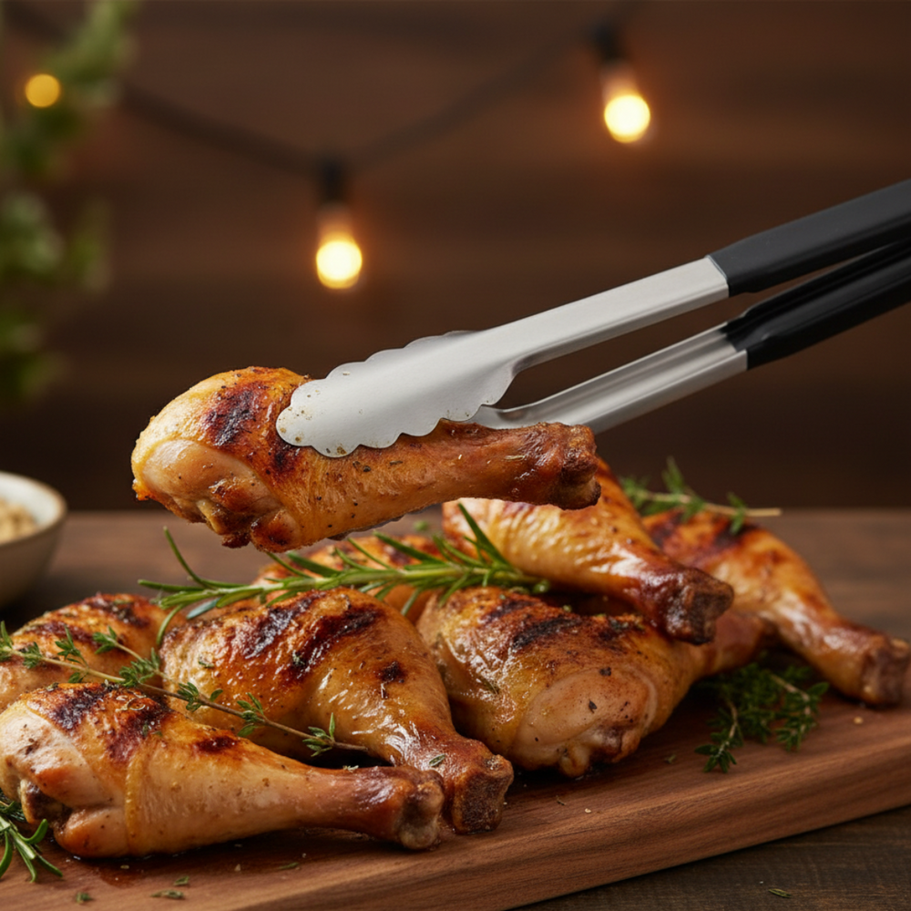 Pince barbecue Grill Fanatics - Pince de précision - Barbecue - 24 cm