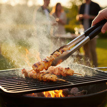 Pince barbecue Grill Fanatics - Pince de précision - Barbecue - 24 cm