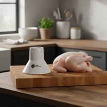 Support pour poulet Grill Fanatics - Poulet à la canette - en céramique - 125 mm