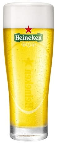 Verres à bière Heineken Ellipse 500 ml - 6 pièces