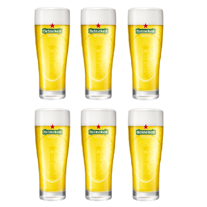 Set de verres a bière Heineken - Verres a bière - Ellipse - 50 cl - 6 pièces
