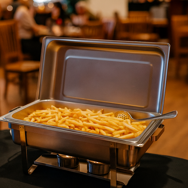 Plat de service Hendi Gastronorm 9 litres - RVS