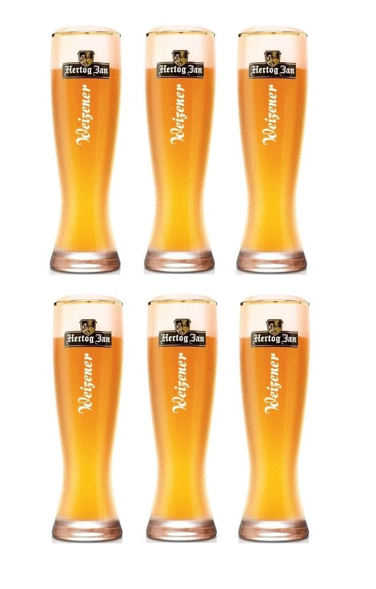 Verres à bière Hertog Jan Weizen 500 ml - 6 pièces