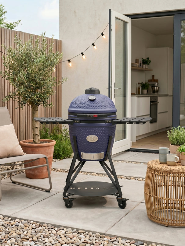 Keij Kamado Kamado BBQ Legend Large Blue - 21 inch