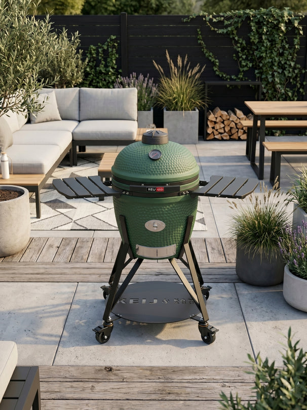 Keij Kamado Kamado BBQ Legend Large Green - 21 inch