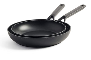 Ensemble de poêles KitchenAid Classic Forged 2 pièces - Revêtement Céramique - poêles à frire ø24/28 cm