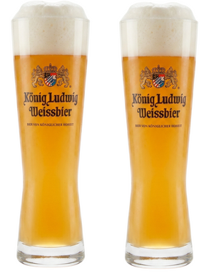 Set de verres a bière König Ludwig - Verres Weizen - Weizen - 500 ml - 2 pieces