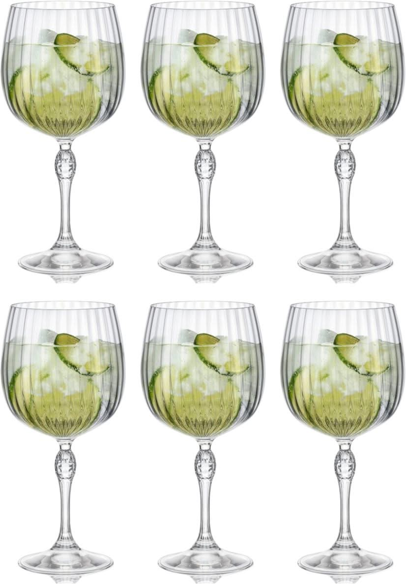 Verres à Gin Tonic Bormioli Rocco America 20's 740 ml - Lot de 6