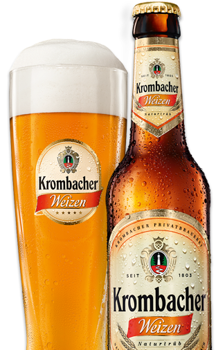 Krombacher Verre à Bière Weizen - 500 ml