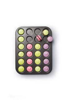 Moule à pâtisserie pour macarons et mini whoopies - 24 pièces