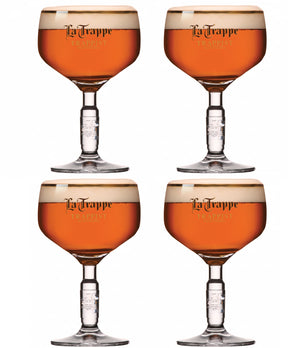 Ensemble de verres à bière La Trappe - Bokaal - 250 ml - 4 pièces