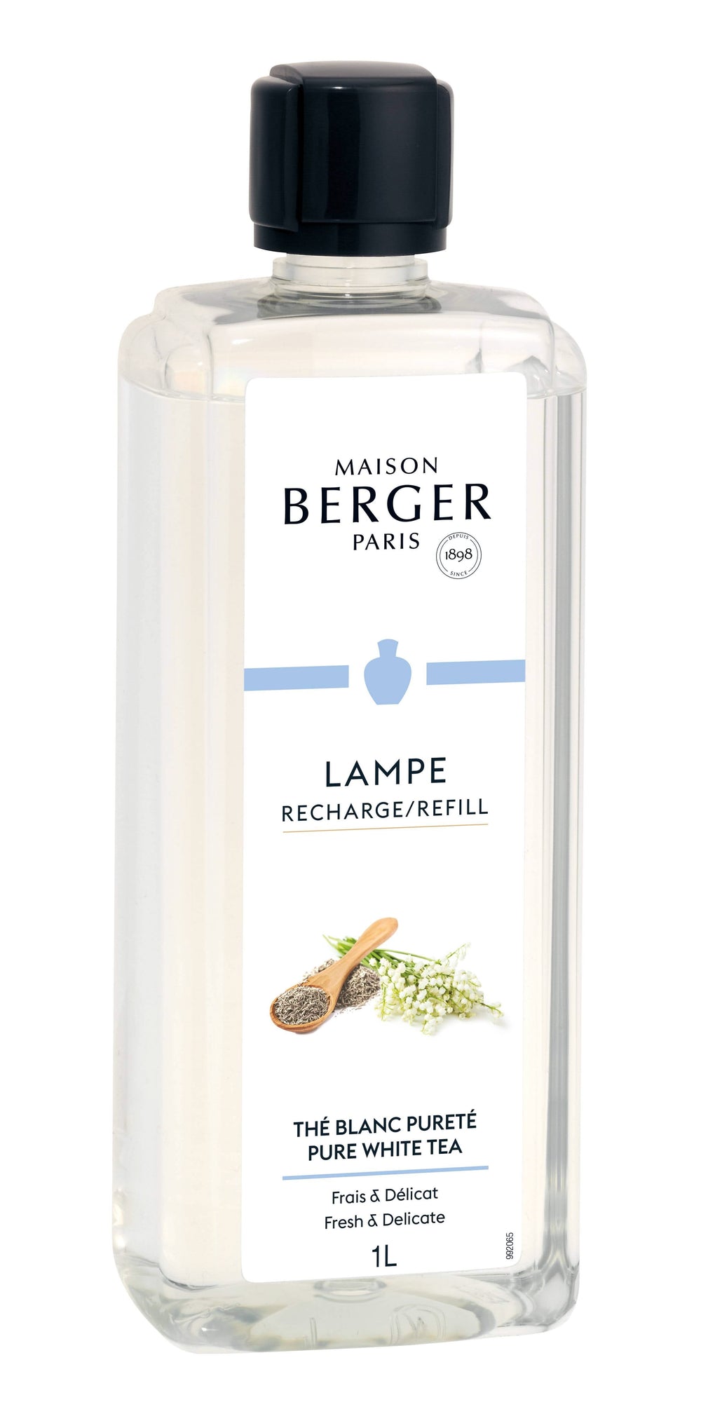 Recharge Lampe Berger - pour lampe à parfum - Thé Blanc Pur - 1 Litre