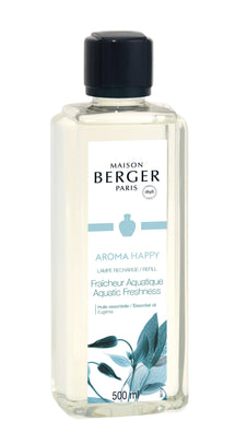 Recharge Lampe Berger - pour lampe à parfum - Aroma Happy - 500 ml