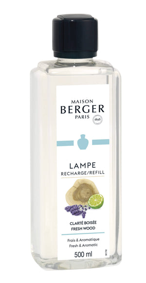 Recharge Lampe Berger Maison Berger - pour lampe à parfum - Bois Frais - 500 ml