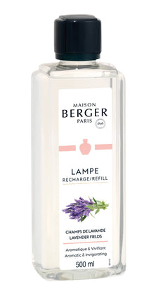 Recharge Lampe Berger - pour lampe à parfum - Champs de Lavande - 500 ml