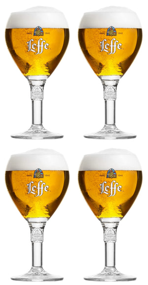 Ensemble de verres a bière Leffe - 250 ml - 4 pièces