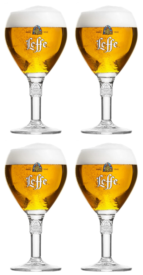Ensemble de verres a bière Leffe - 250 ml - 4 pièces