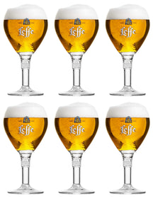 Verres à bière Leffe 250 ml - 6 pièces