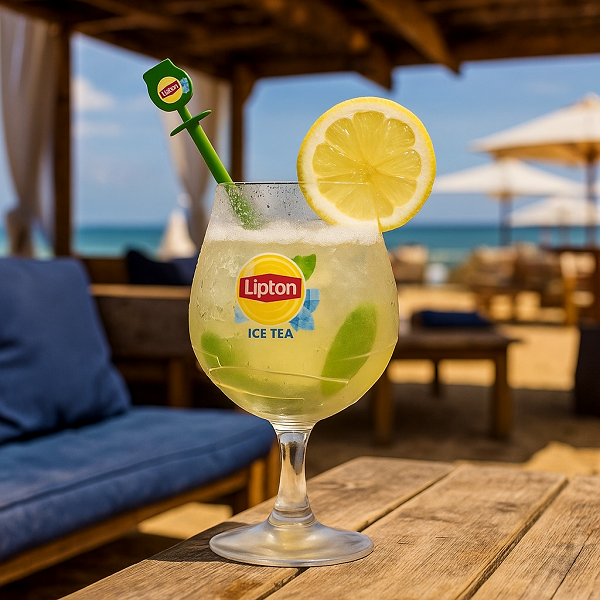 Bol en verre Lipton Ice Tea 250 ml - 6 pièces
