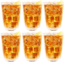 Verres Lipton Ice Tea - Empilables - 370 ml - 6 pièces