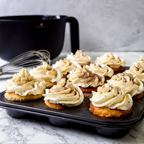 Moule à muffins MasterClass - 12 empreintes - en acier - 35 x 27 cm