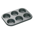 Moule à muffins MasterClass - 6 empreintes - en acier - 27 x 18 cm
