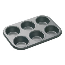 Moule à muffins MasterClass - 6 empreintes - en acier - 27 x 18 cm