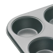 Moule à muffins MasterClass - 6 empreintes - en acier - 27 x 18 cm