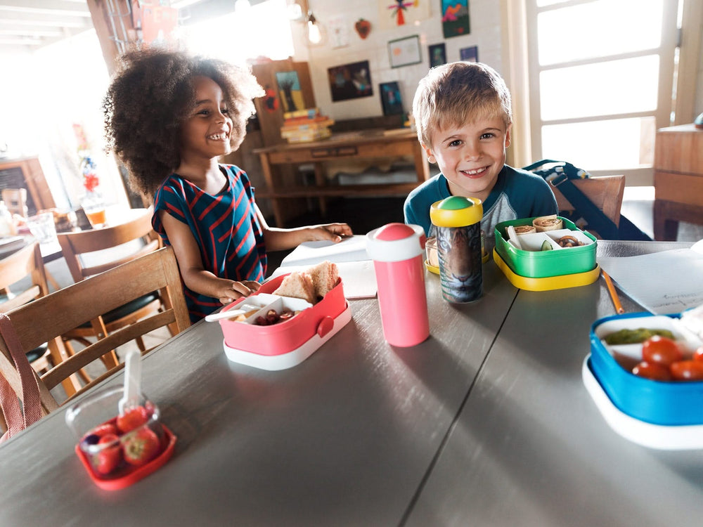 Ensemble repas Mepal (gourde scolaire et boîte à lunch) Campus Pop-Up Animal Friends