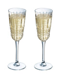 Verres à champagne Cristal d'Arques Rendez-Vous 170 ml - 2 pièces