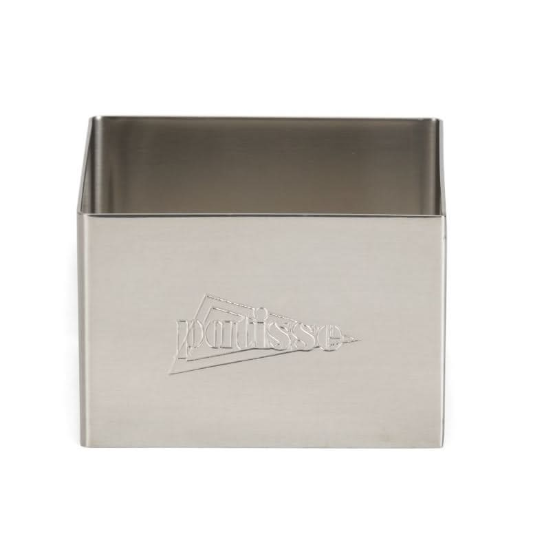 Patisse Anneau de cuisson en acier inoxydable carré 6 x 6 cm