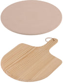 Pizza Bakset Ø 33 cm - Pizza baksteen en Pizzaschep - Cookinglife