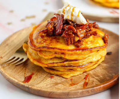 Crêpes à la citrouille sans gluten