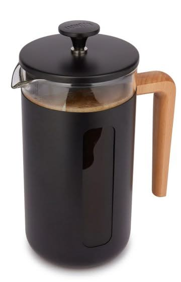 La Cafetière Cafetiere Pisa Inox/Noir - 1 Litre / 7 tasses