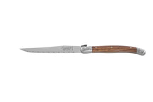Ensemble de couteaux a steak Laguiole Style de Vie - Bois - 24 cm - 6 pièces