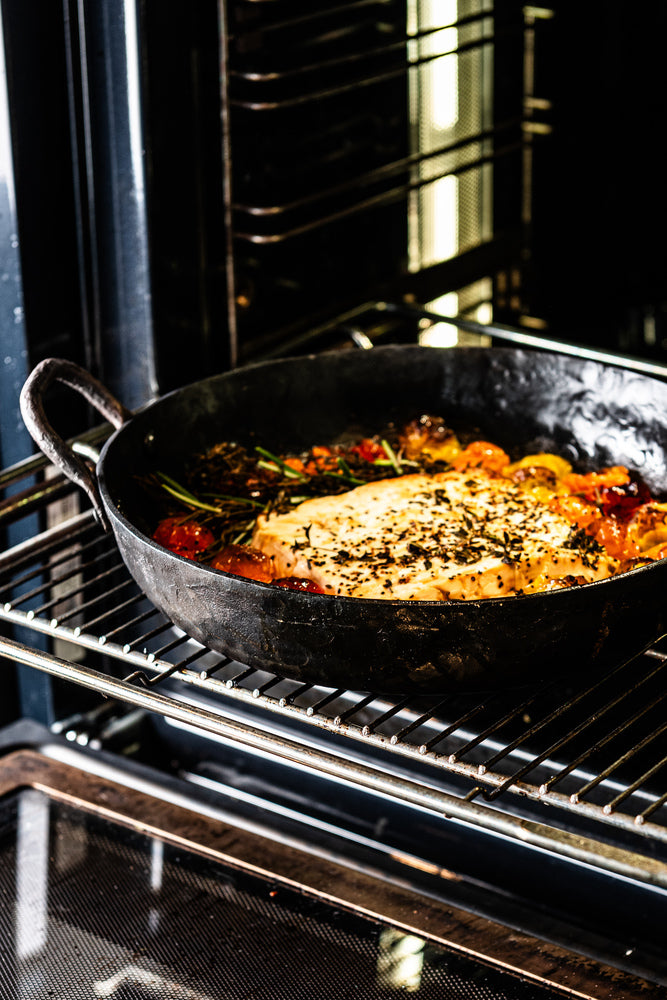 Forged Poêle en fonte  à 2 anses - ø 28 cm