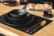 Studio Tavola Assiettes Black Tie ø 14 cm - 6 pièces