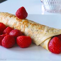 Pancakes protéinés à la fraise