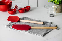 Spatule KitchenAid Core Rouge Empereur en Bouleau 35 cm