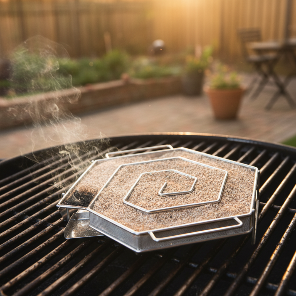 Cookinglife Copeaux de Bois pour Barbecue - Pomme - 500 grammes - Fumage à Froid