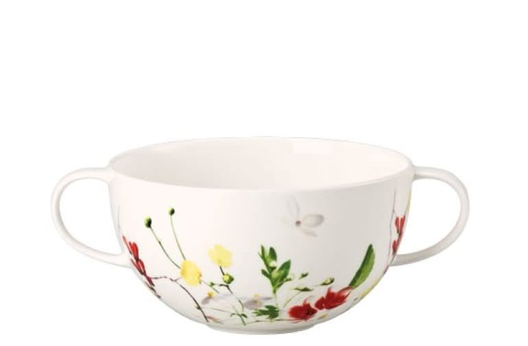 Bol à soupe Rosenthal Brillance Fleurs Sauvages 370 ml