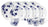 Ensemble de vaisselle Royal Doulton Pacific Splash 16 pièces